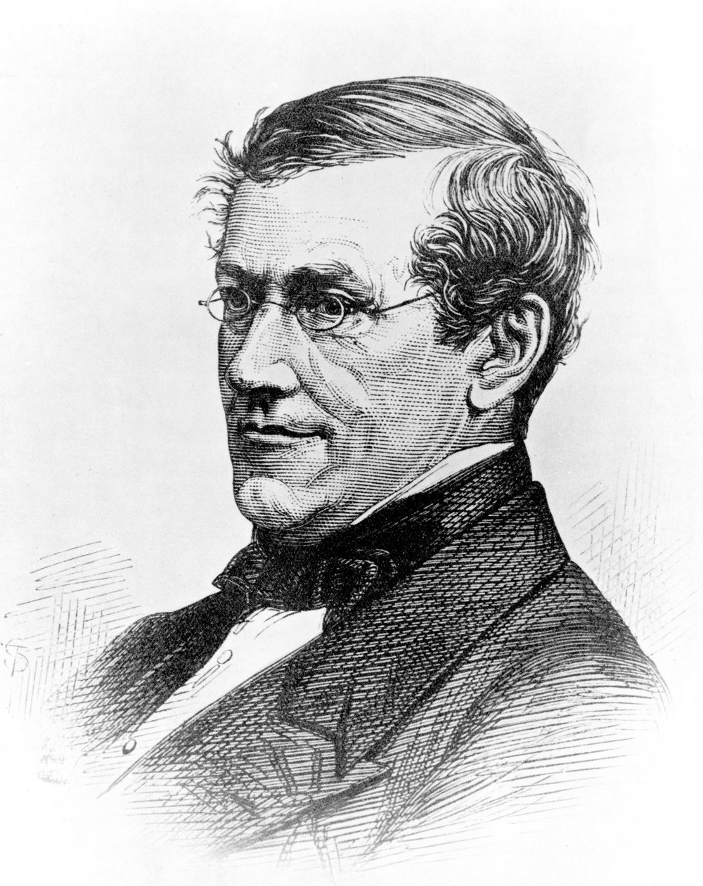 Sir Charles Wheatstone, physicien anglais, vers 1845 - Unbekannt