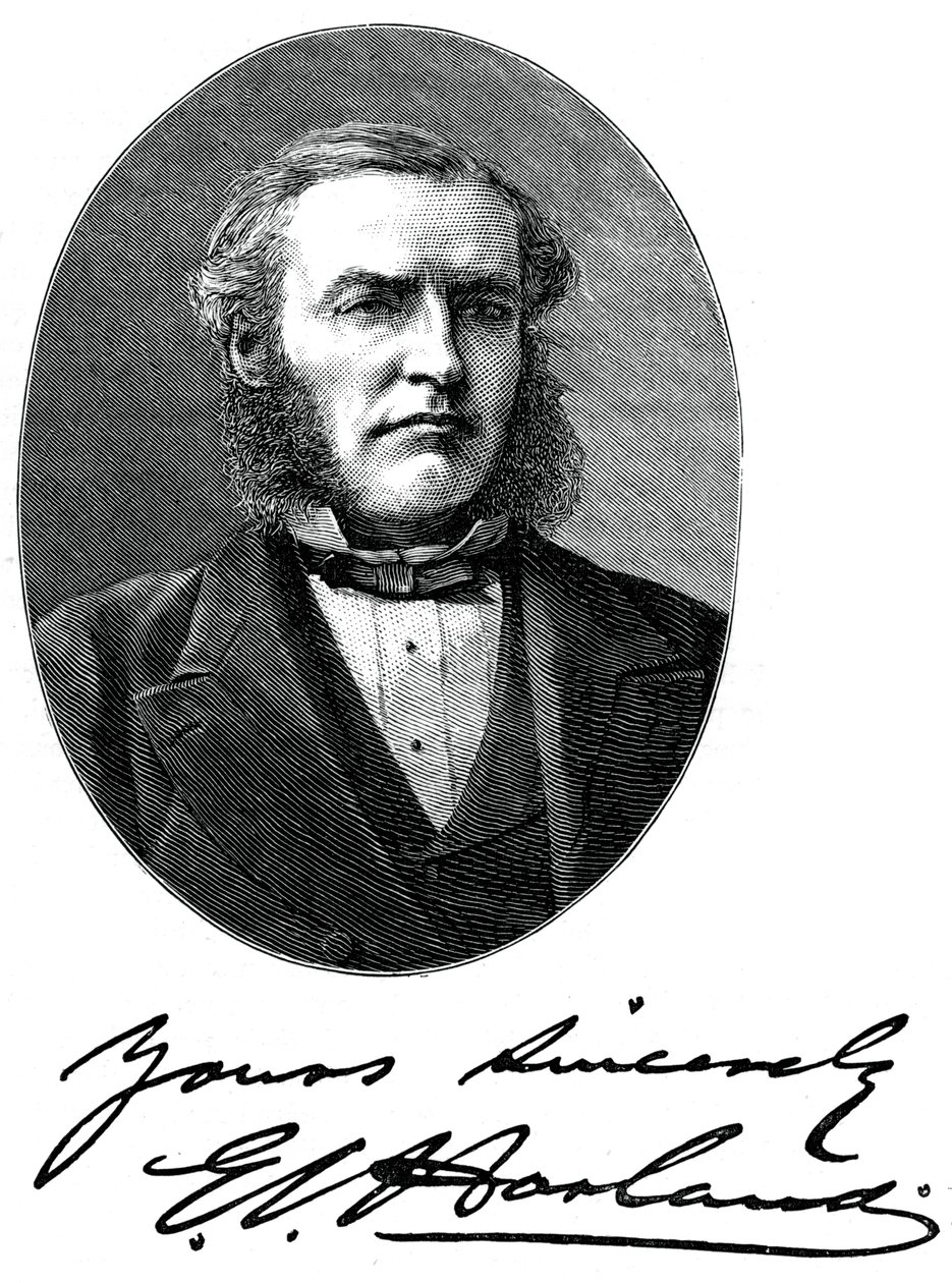 Sir Edward James Harland, constructeur naval britannique, vers 1880 - Unbekannt