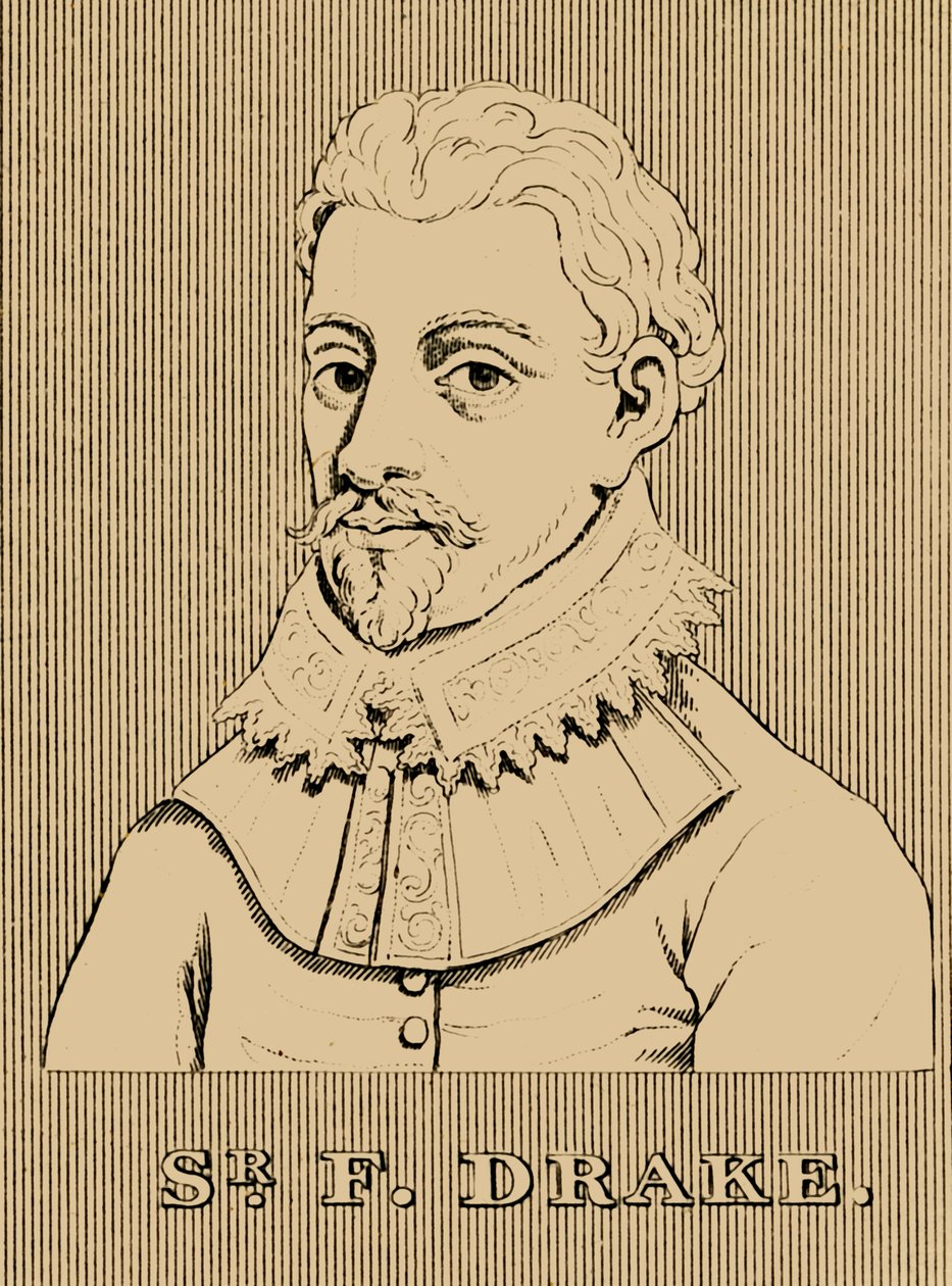 Sir Francis Drake, vers 1540-1596, 1830 - Unbekannt