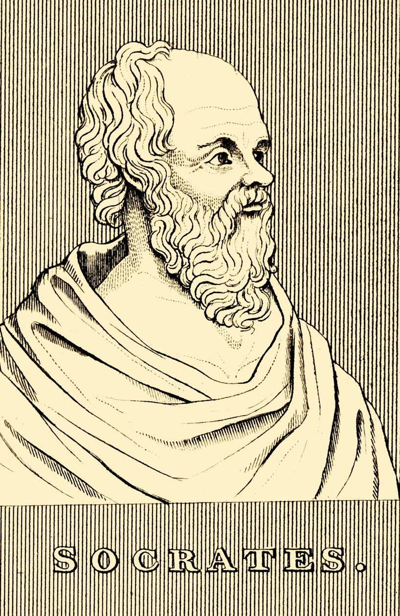 Socrate, vers 470-399 av. J.-C., 1830 - Unbekannt
