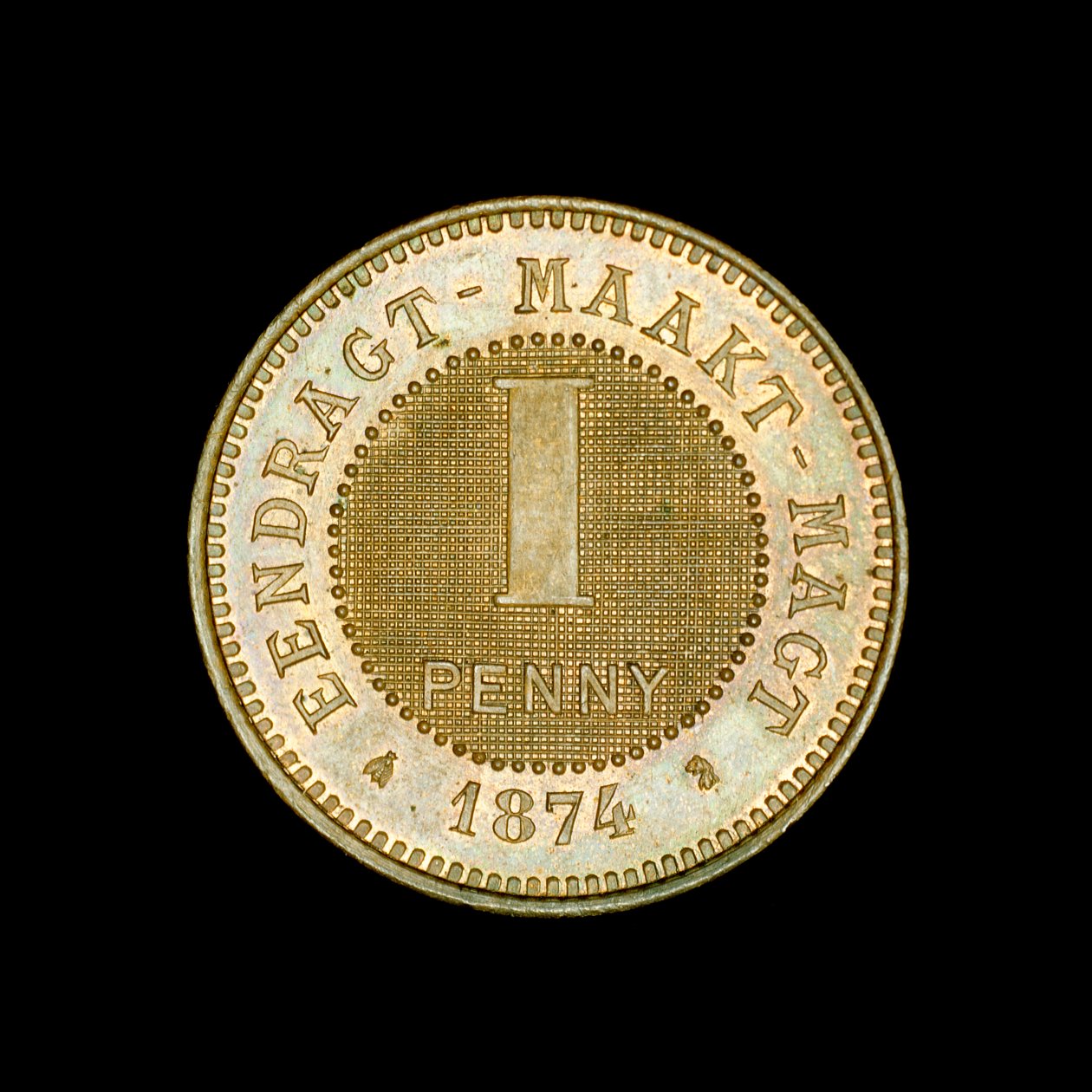 Pièce de 1 penny sud-africain - Unbekannt