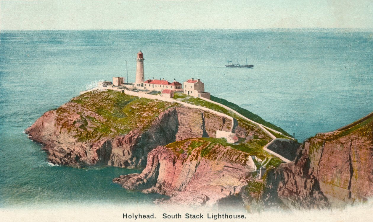 Phare de South Stack, Holyhead, Anglesey, vers 1920 - Unbekannt