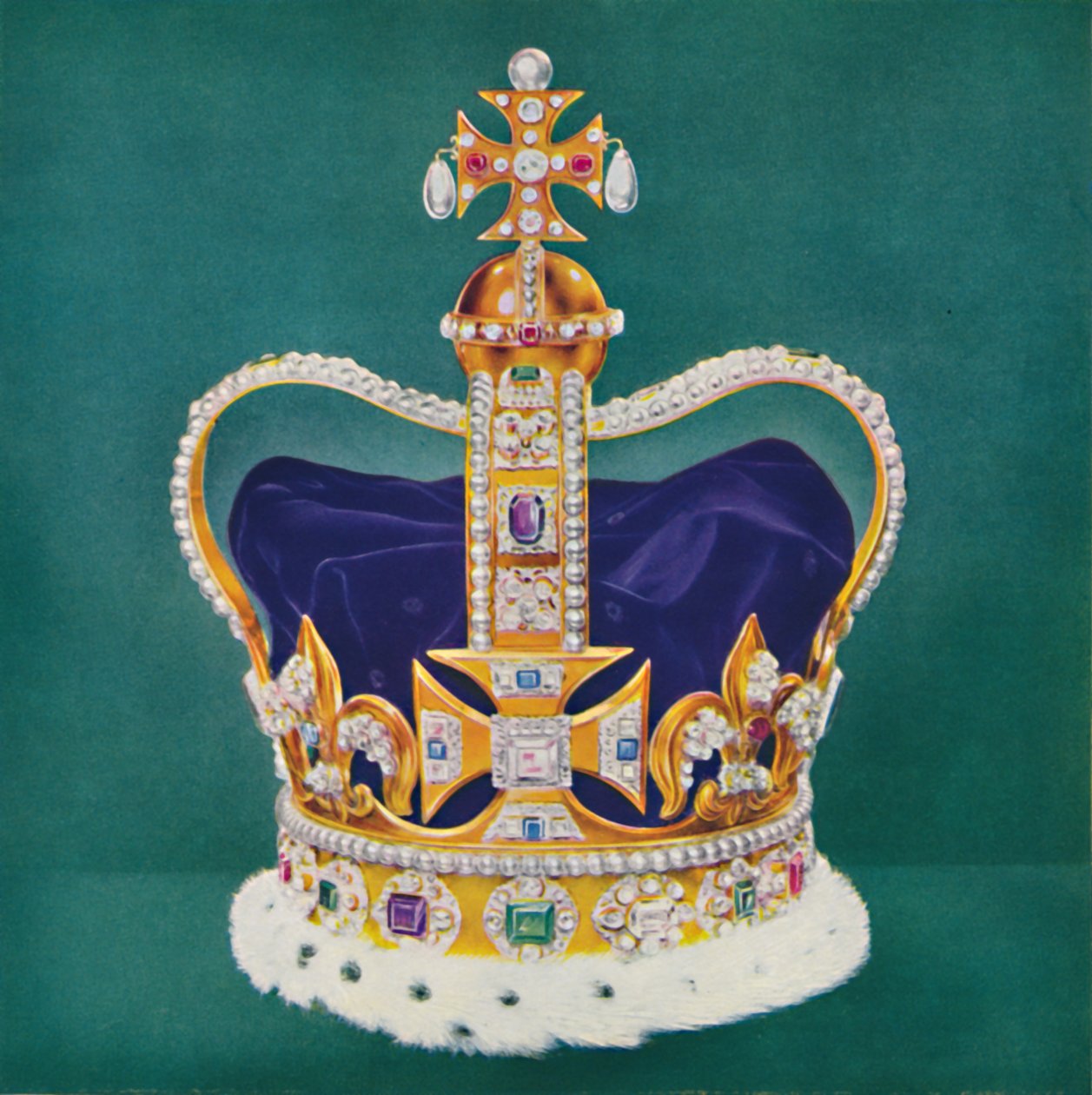 Couronne de Saint-Édouard, 1937 - Unbekannt