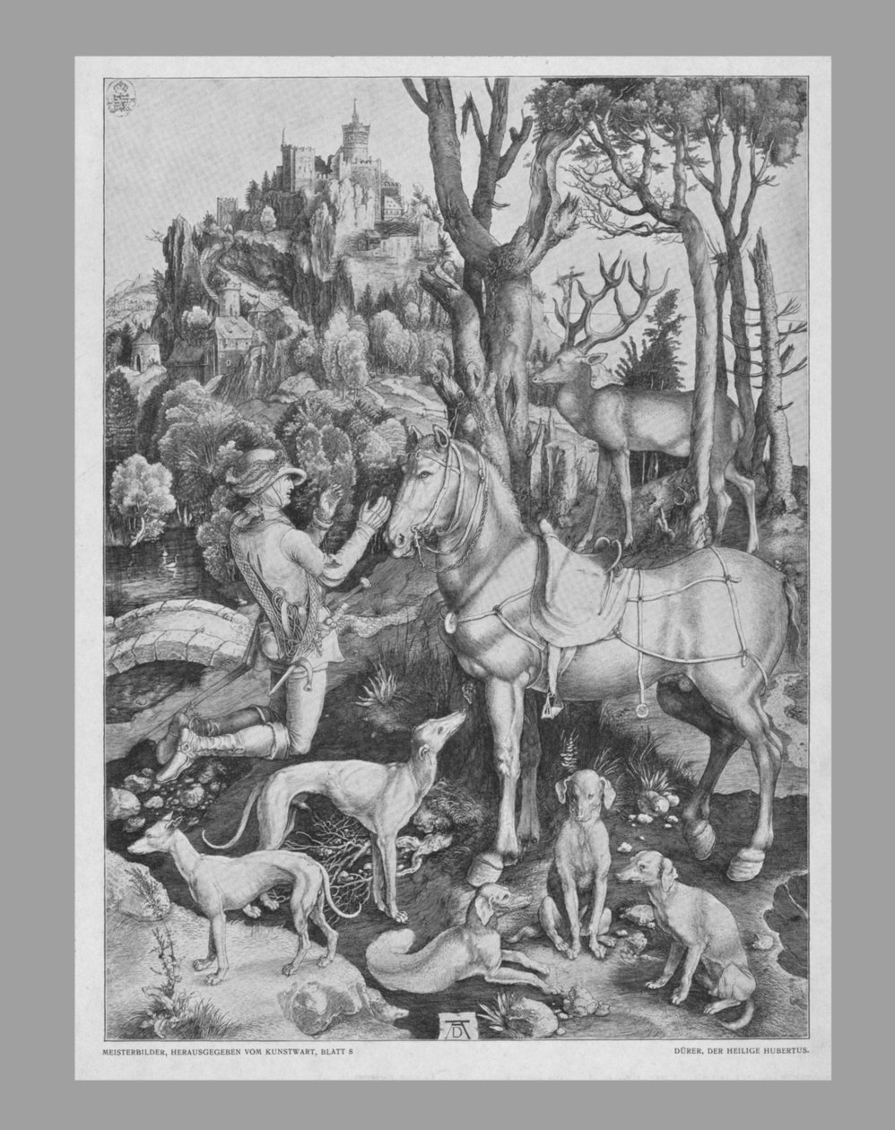 Saint Eustache, vers 1501, 19ème siècle - Unbekannt