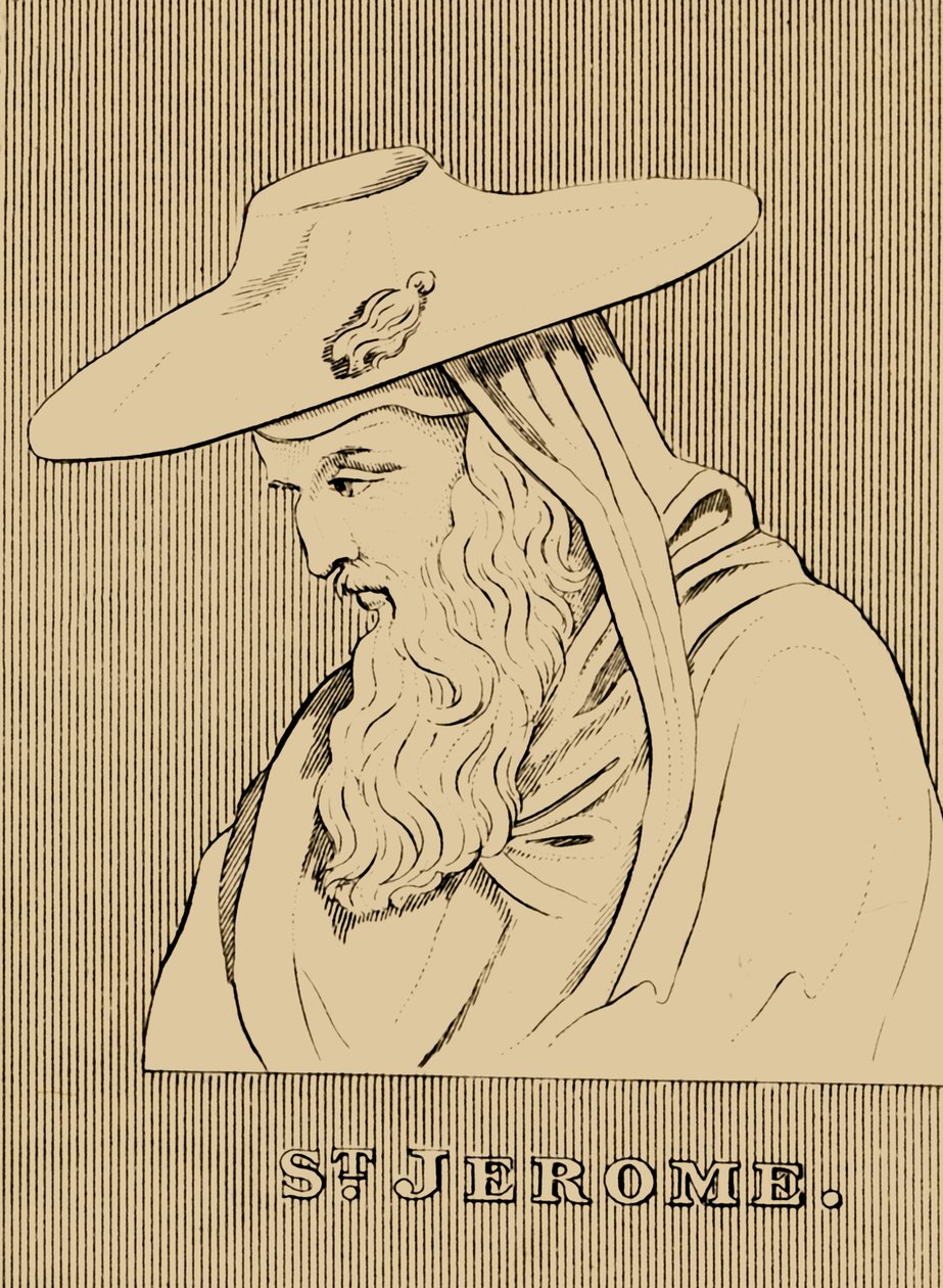 Saint Jérôme, vers 347-420, 1830 - Unbekannt