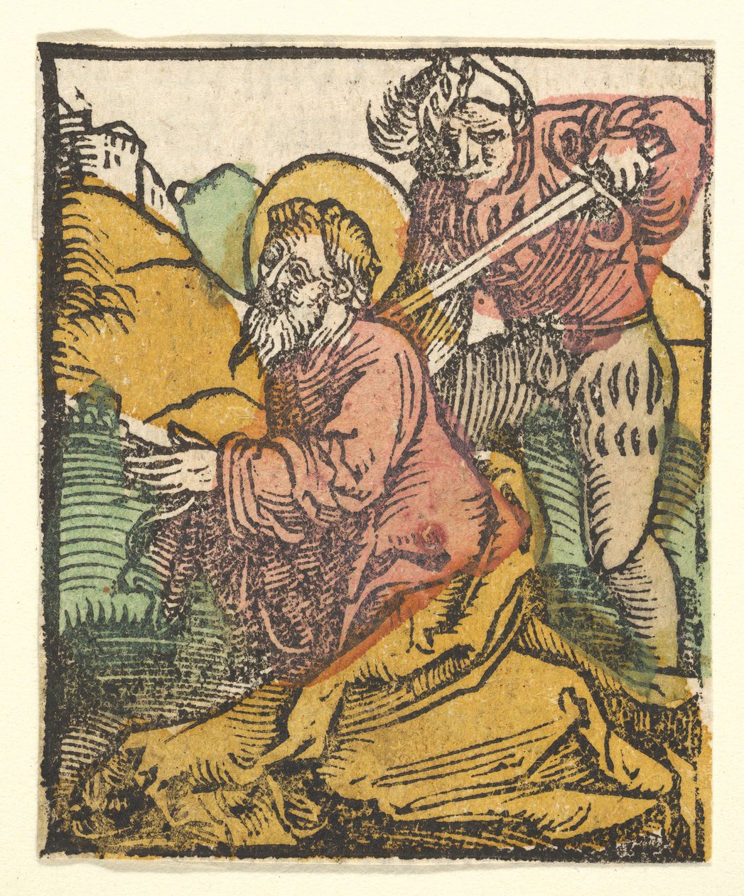 Saint Matthieu copie - Unbekannt
