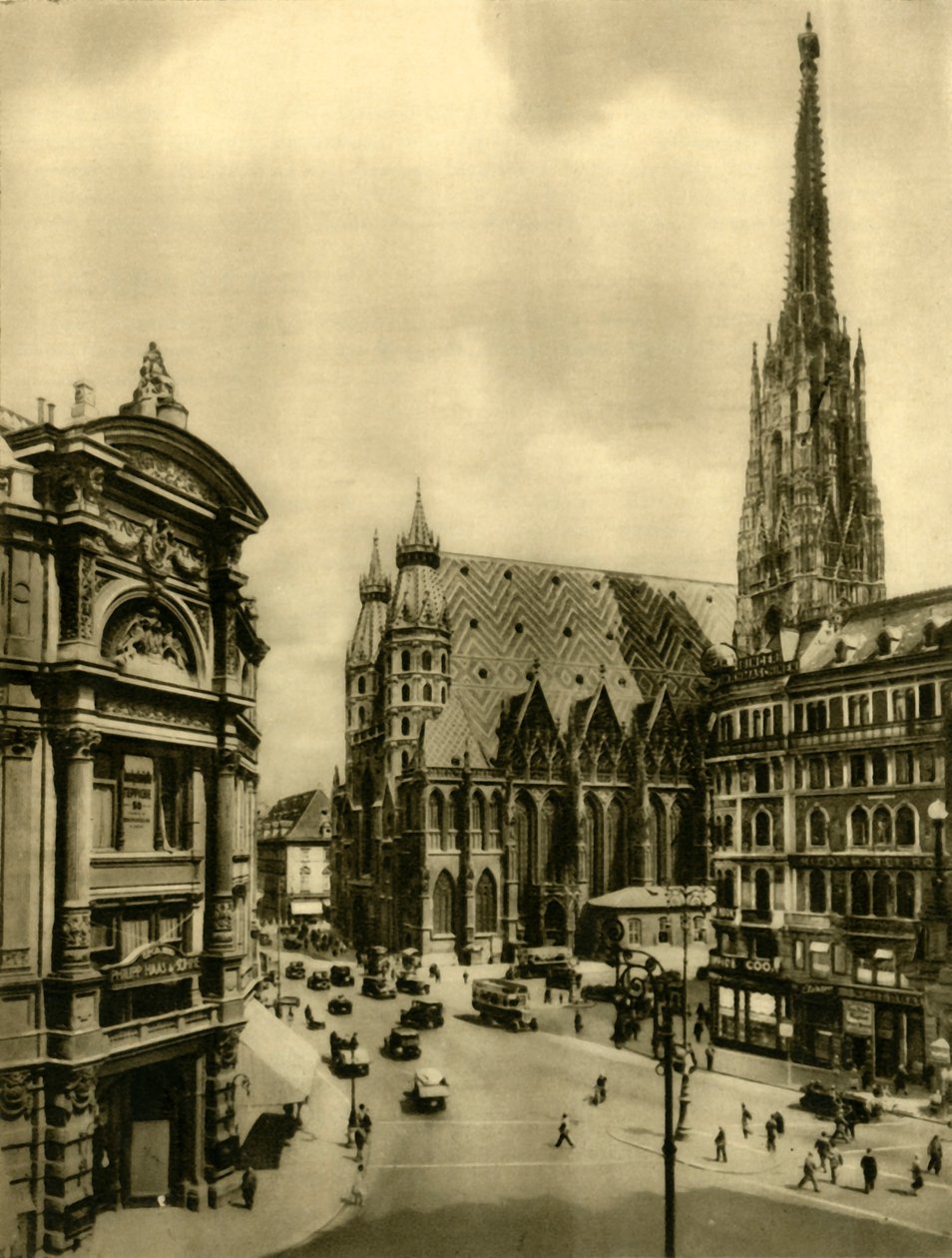 Cathédrale Saint-Étienne, Vienne, Autriche, vers 1935 - Unbekannt