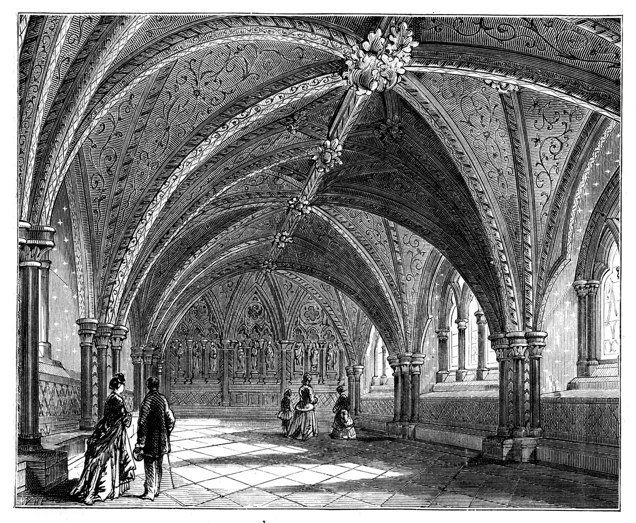 Crypte de Saint-Étienne, Palais de Westminster, Londres - Unbekannt