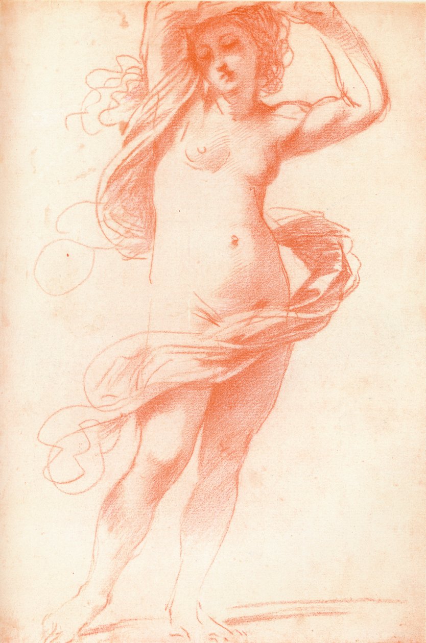 Femme nue debout, 17e siècle, 1925 - Unbekannt