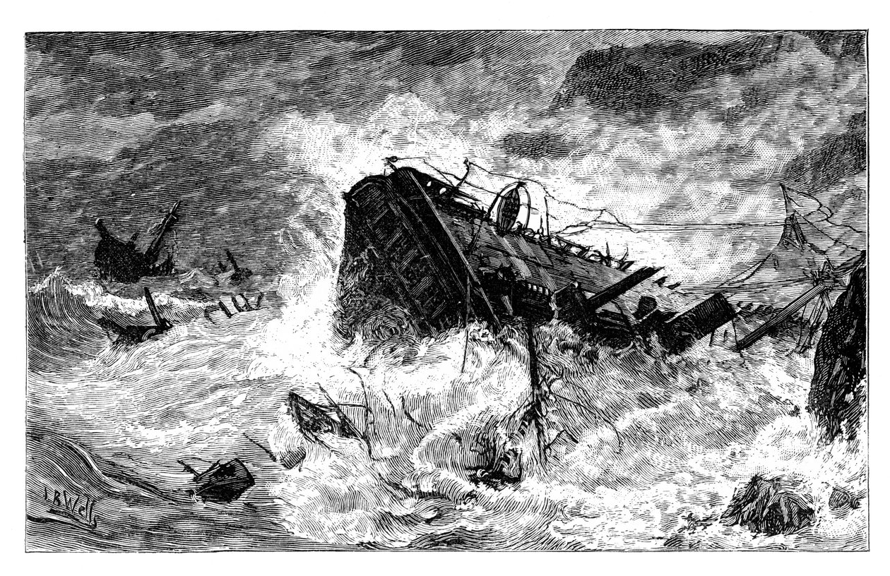 Tempête, Balaclava, Ukraine, c1888 - Unbekannt
