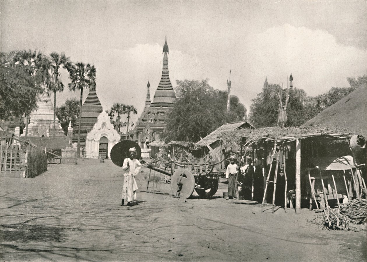 Scène de rue, Bhamo, 1900 - Unbekannt