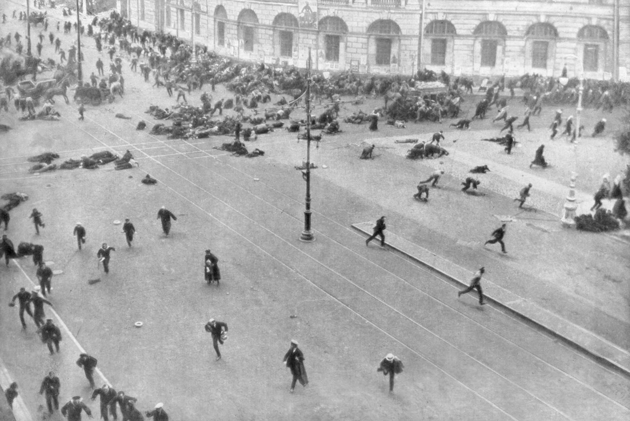 Combats de rue à Petrograd, Russie, 17 juillet 1917 - Unbekannt