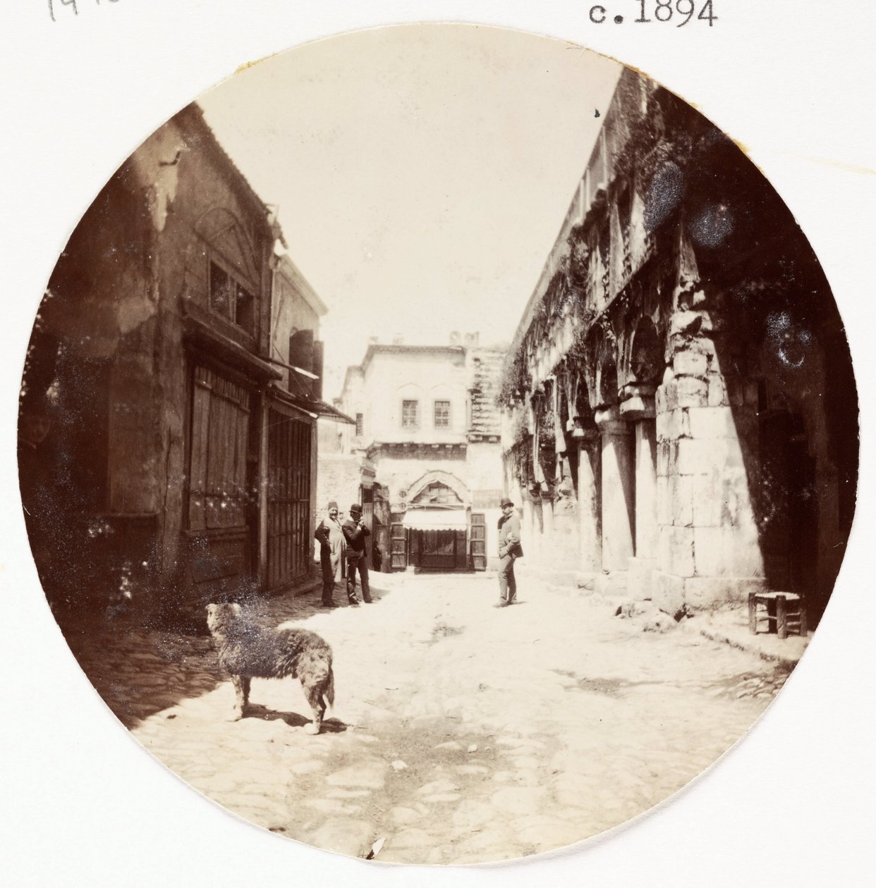 Scène de rue - Unbekannt