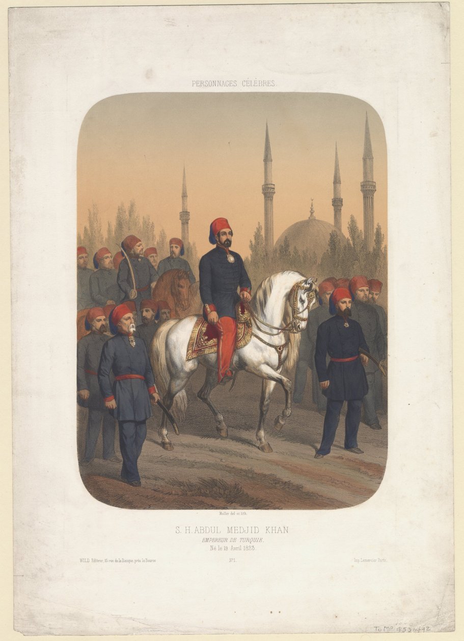 Sultan Abdülmecid I 1823-1861, 1845 - Unbekannt