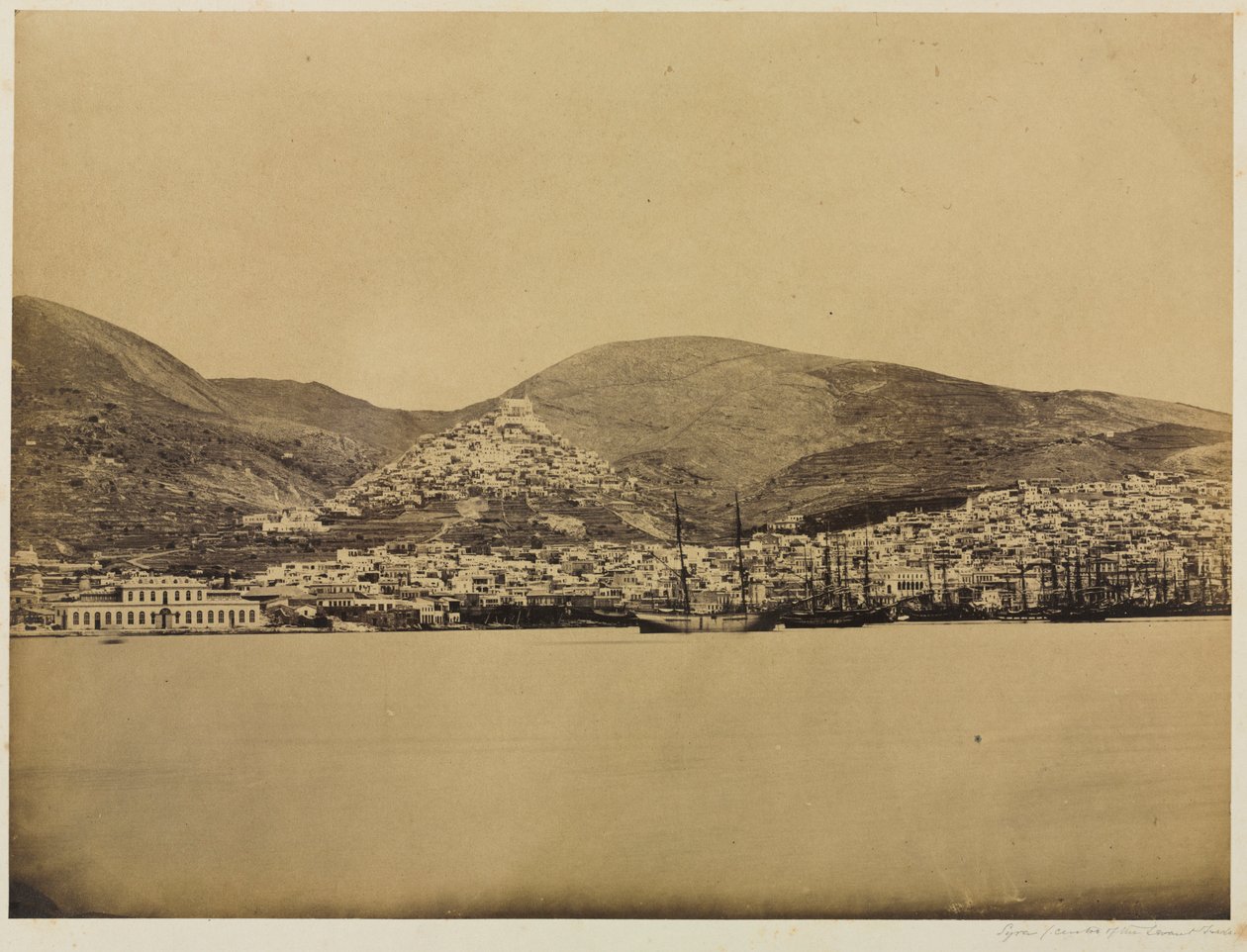 Syros, Centre du commerce levantin, vers 1850 - Unbekannt