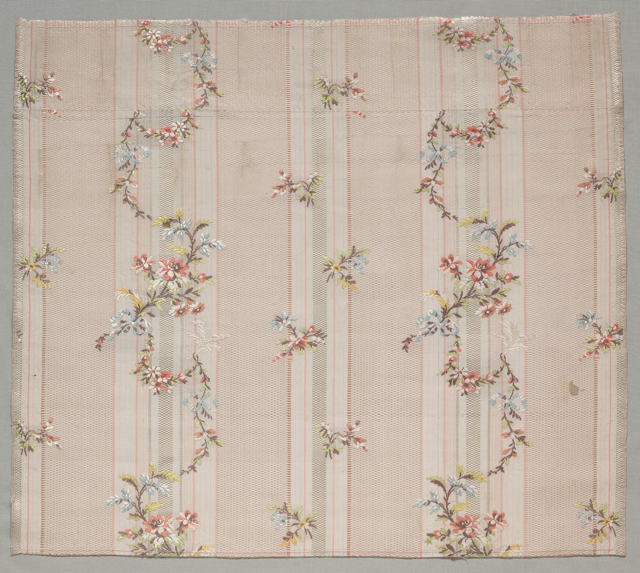 Fragment de taffetas, 1774-1793 - Unbekannt