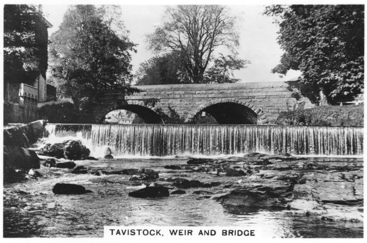 Tavistock, barrage et pont, 1937 - Unbekannt