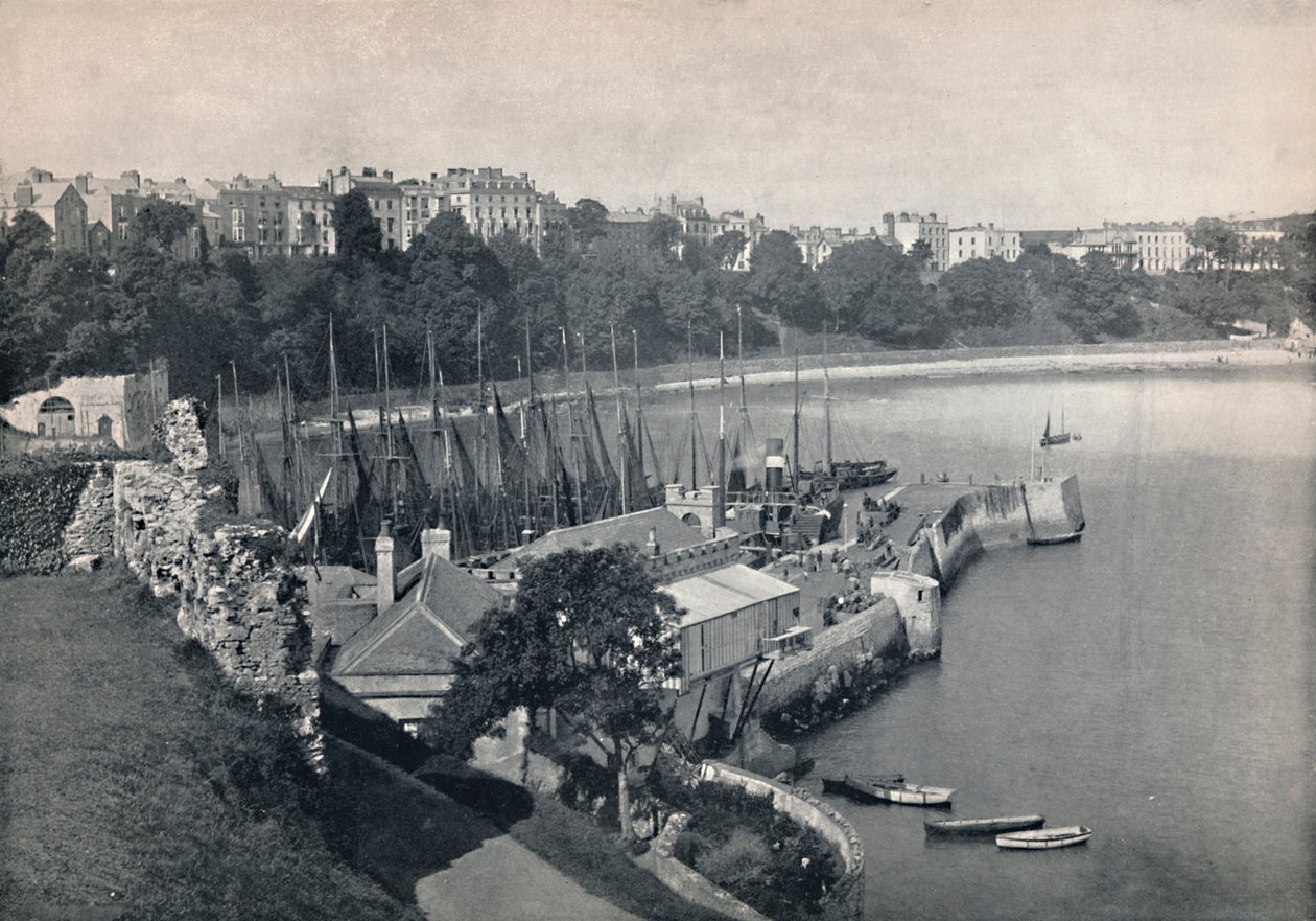 Tenby - Vue générale, 1895 - Unbekannt