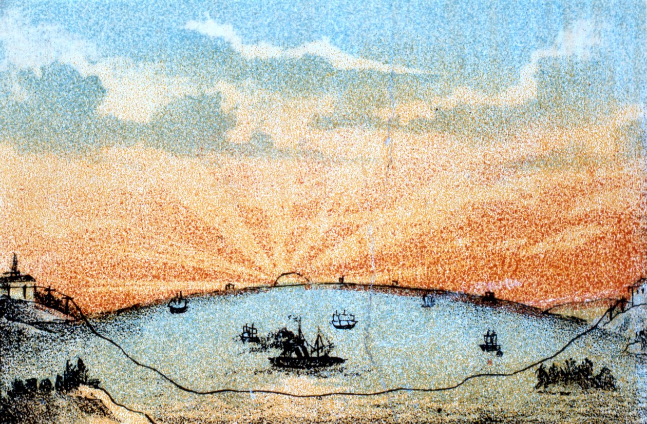 Le télégraphe atlantique, vers 1878 - Unbekannt