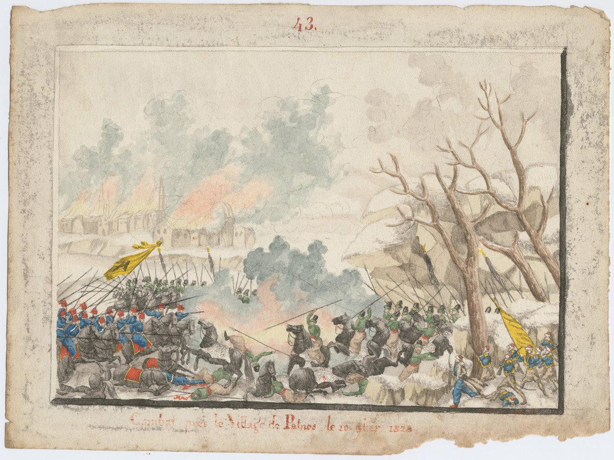 La bataille de Patnos en octobre 1828, 1829 - Unbekannt