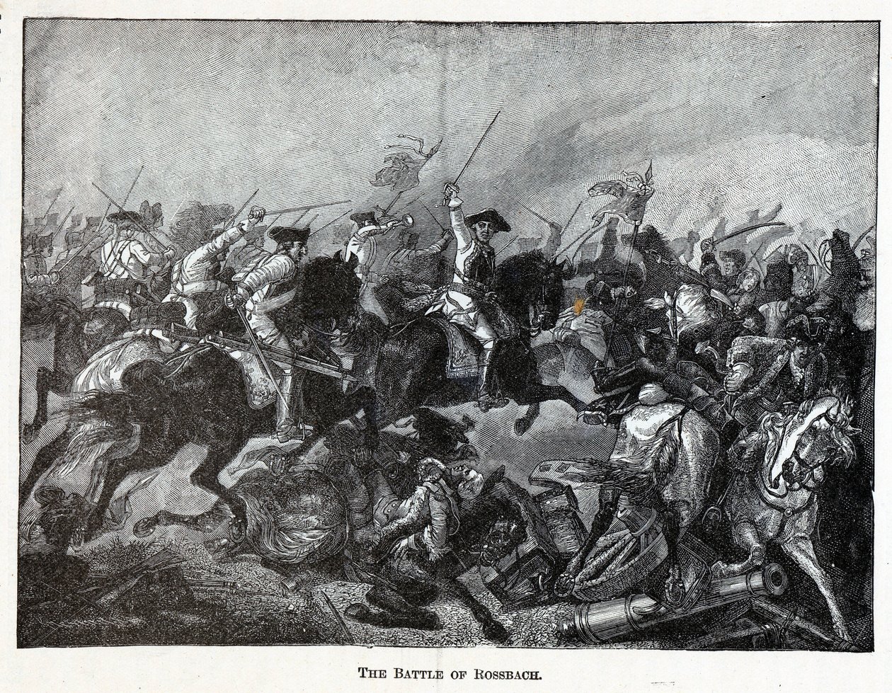 La bataille de Rossbach, 1882 - Unbekannt