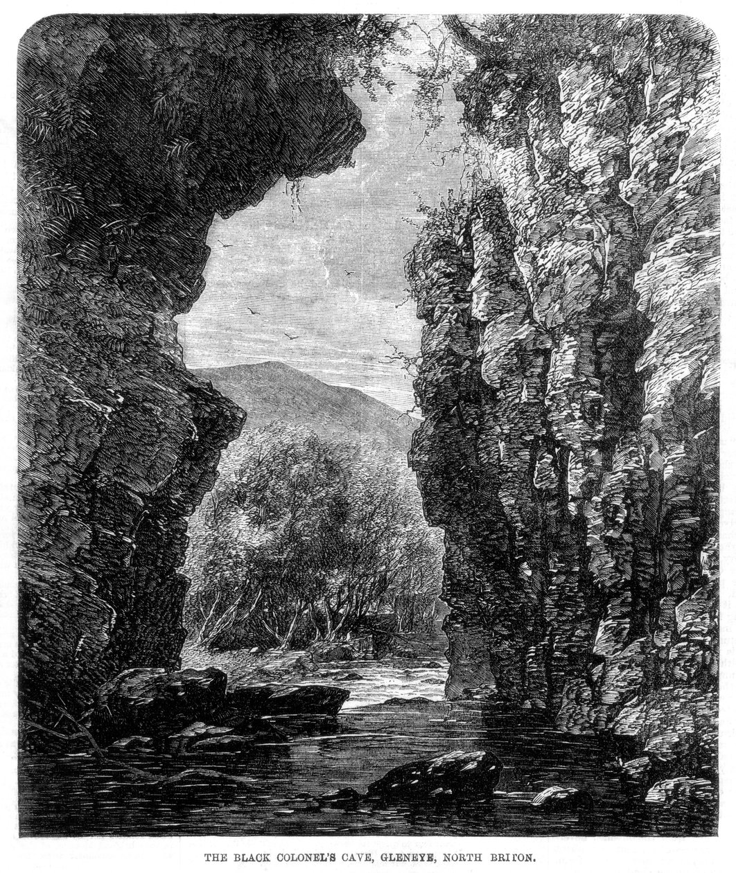 La grotte des colonels noirs, Gleneye, Écosse - Unbekannt