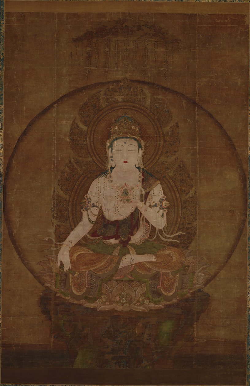 Le Bodhisattva Akasagarbha Kokuzo Bosatsu, 12ème siècle - Unbekannt