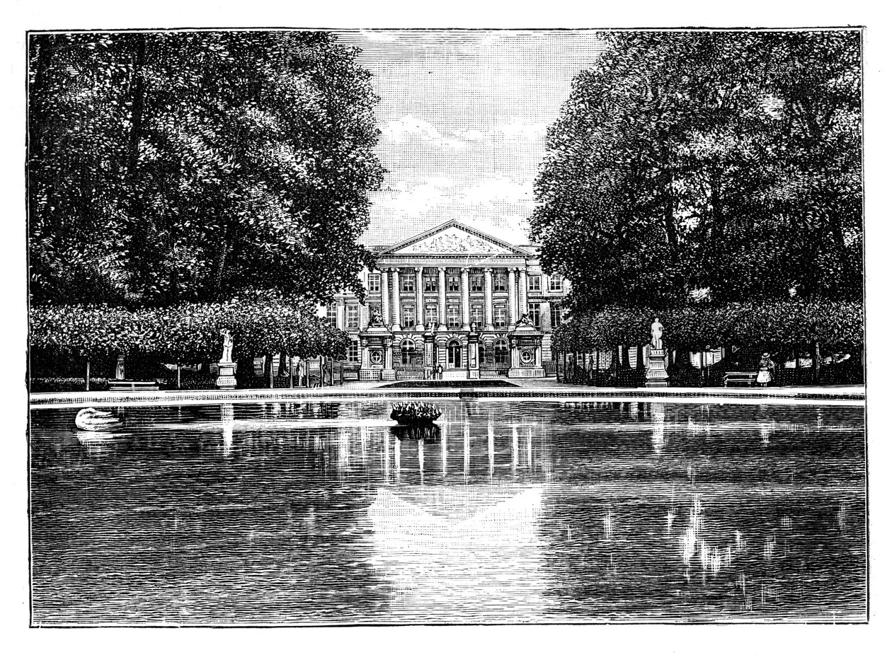 La Chambre des représentants, Bruxelles, vers 1888 - Unbekannt