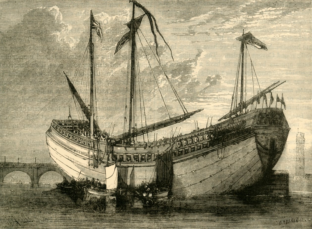 La Jonque chinoise, 1881 - Unbekannt