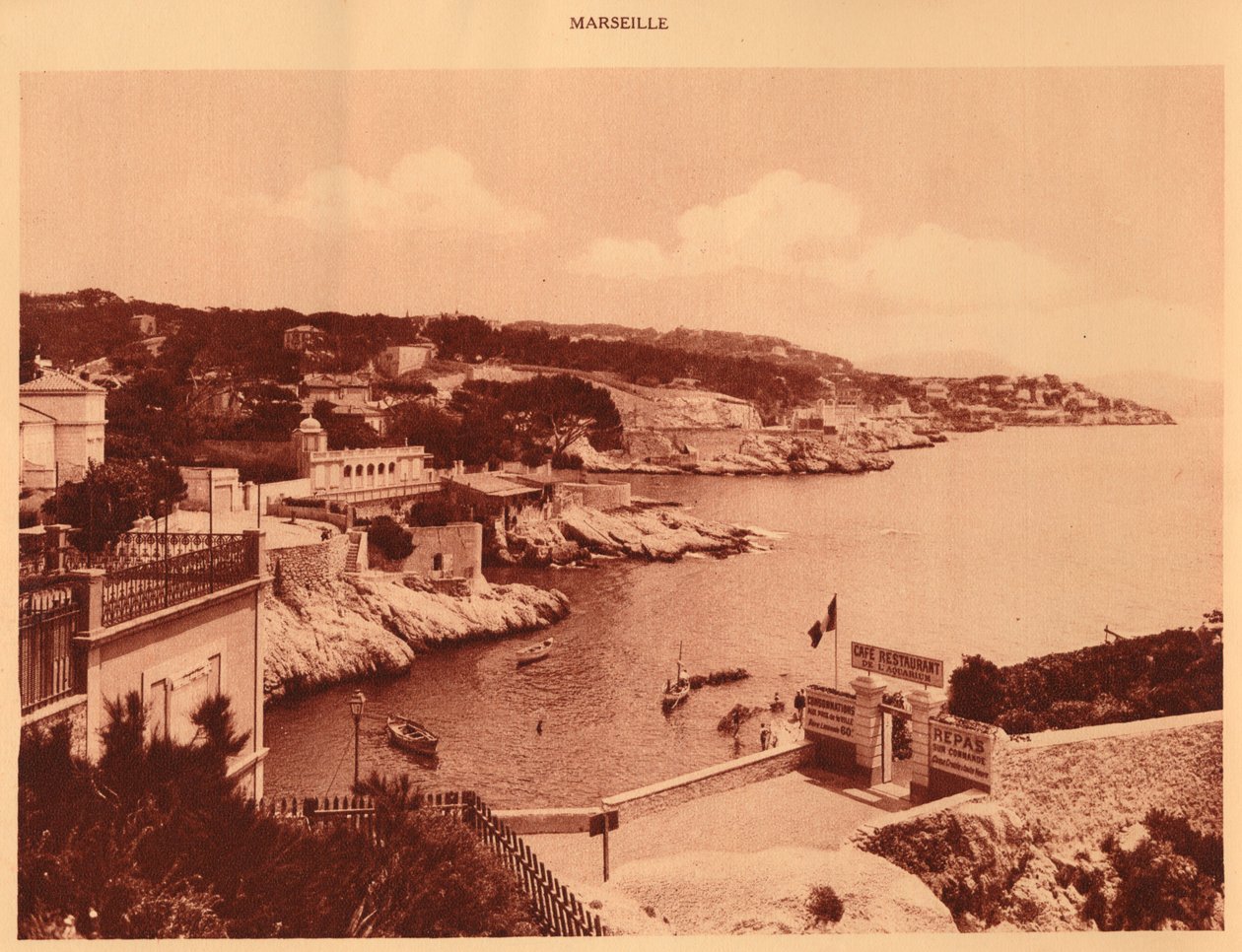 La Corniche, Marseille, 1930 - Unbekannt
