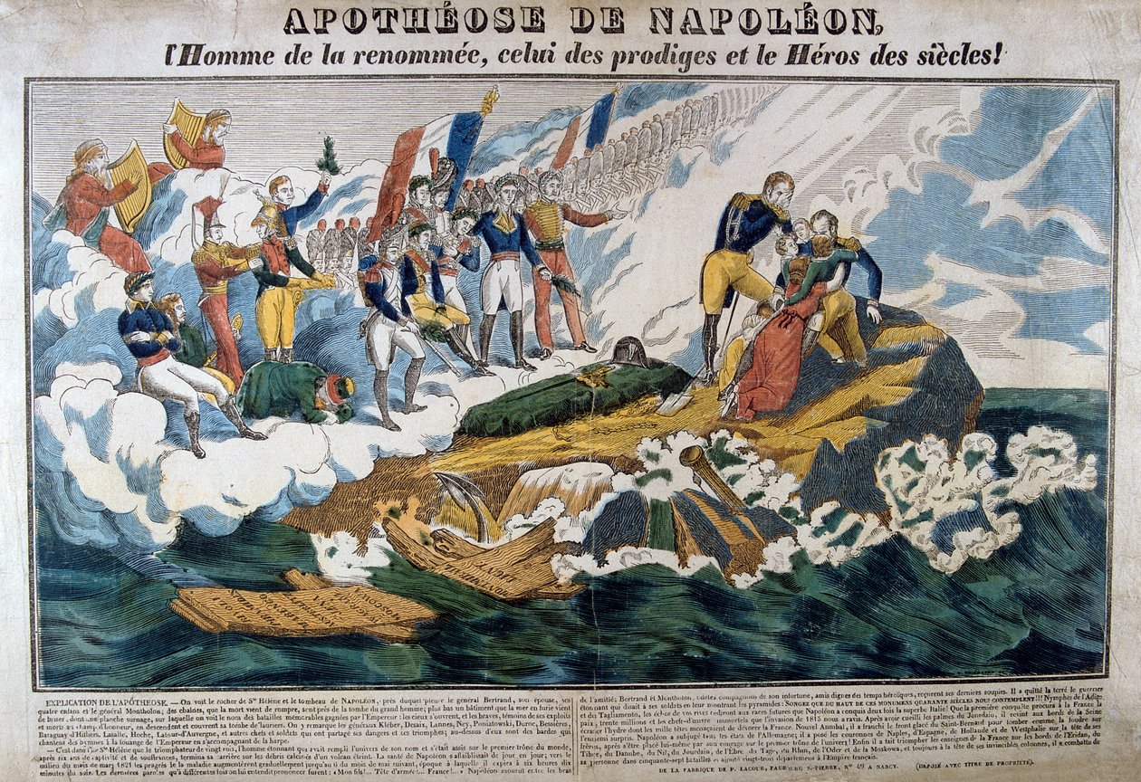 La gloire couronnante de Napoléon, 19e siècle - Unbekannt