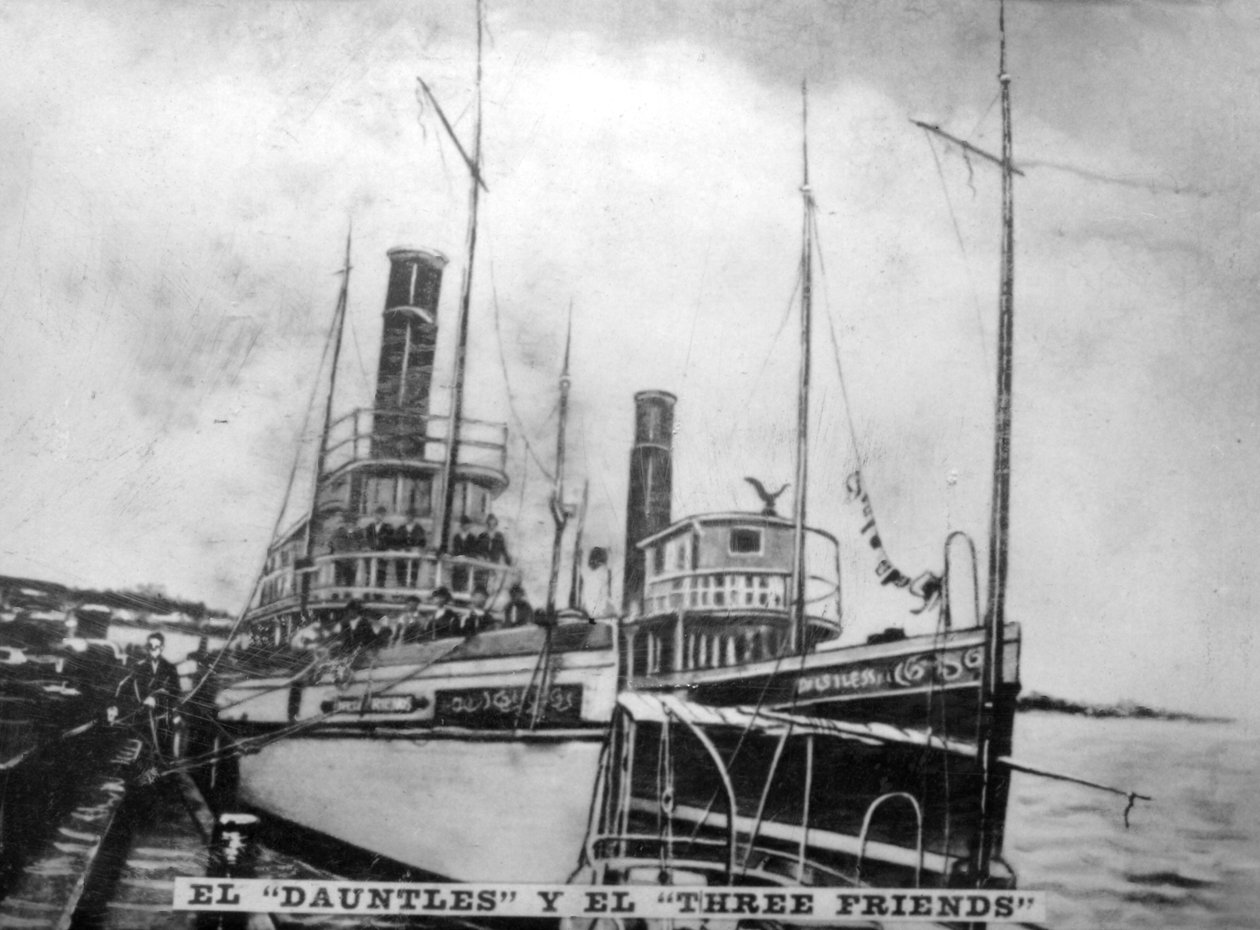 Le Dauntless et les Trois Amis, 1868, années 1920 - Unbekannt