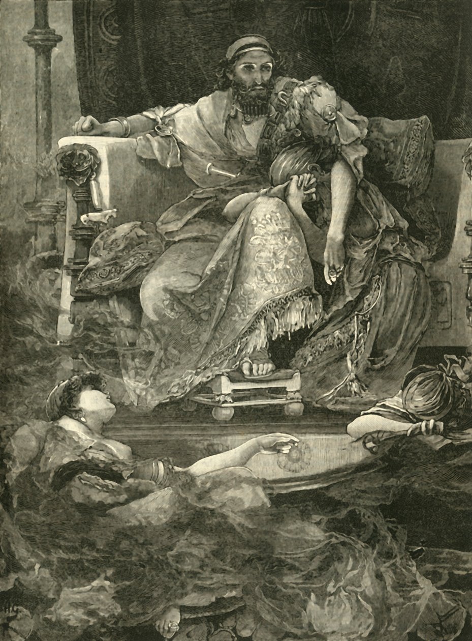La Mort de Sardanapale, 1890 - Unbekannt