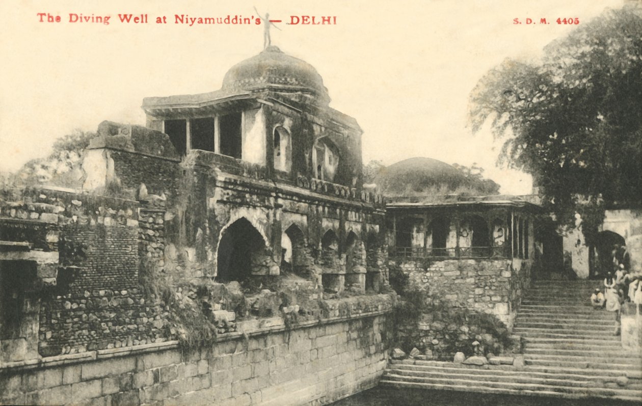 Le puits de plongée à Niyamuddin - Delhi - Unbekannt