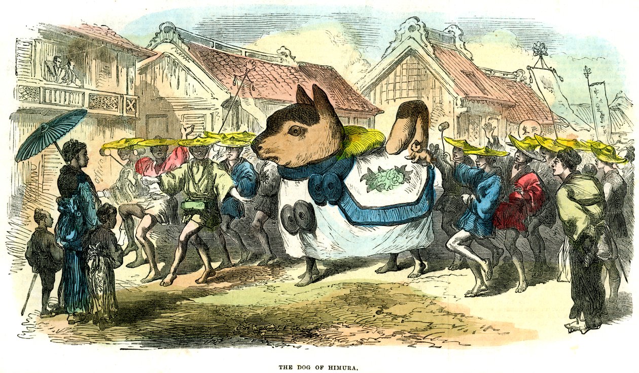 Le chien de Himura, Japon, 1872 - Unbekannt