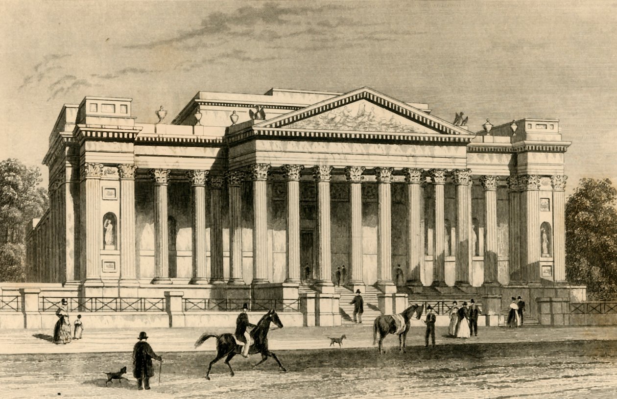 Le Fitzwilliam Museum, Cambridge, c1835 - Unbekannt