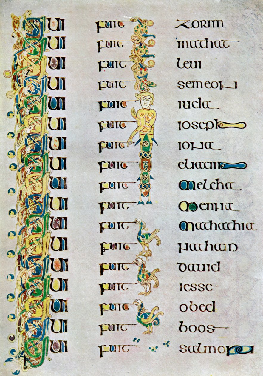 La Généalogie du Christ, 800 après J.-C., 20e siècle - Unbekannt