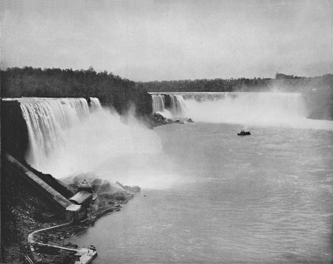 Le contour général de Niagara, 19e siècle - Unbekannt