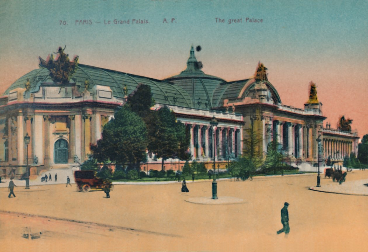 Le Grand Palais, Paris, vers 1920 - Unbekannt