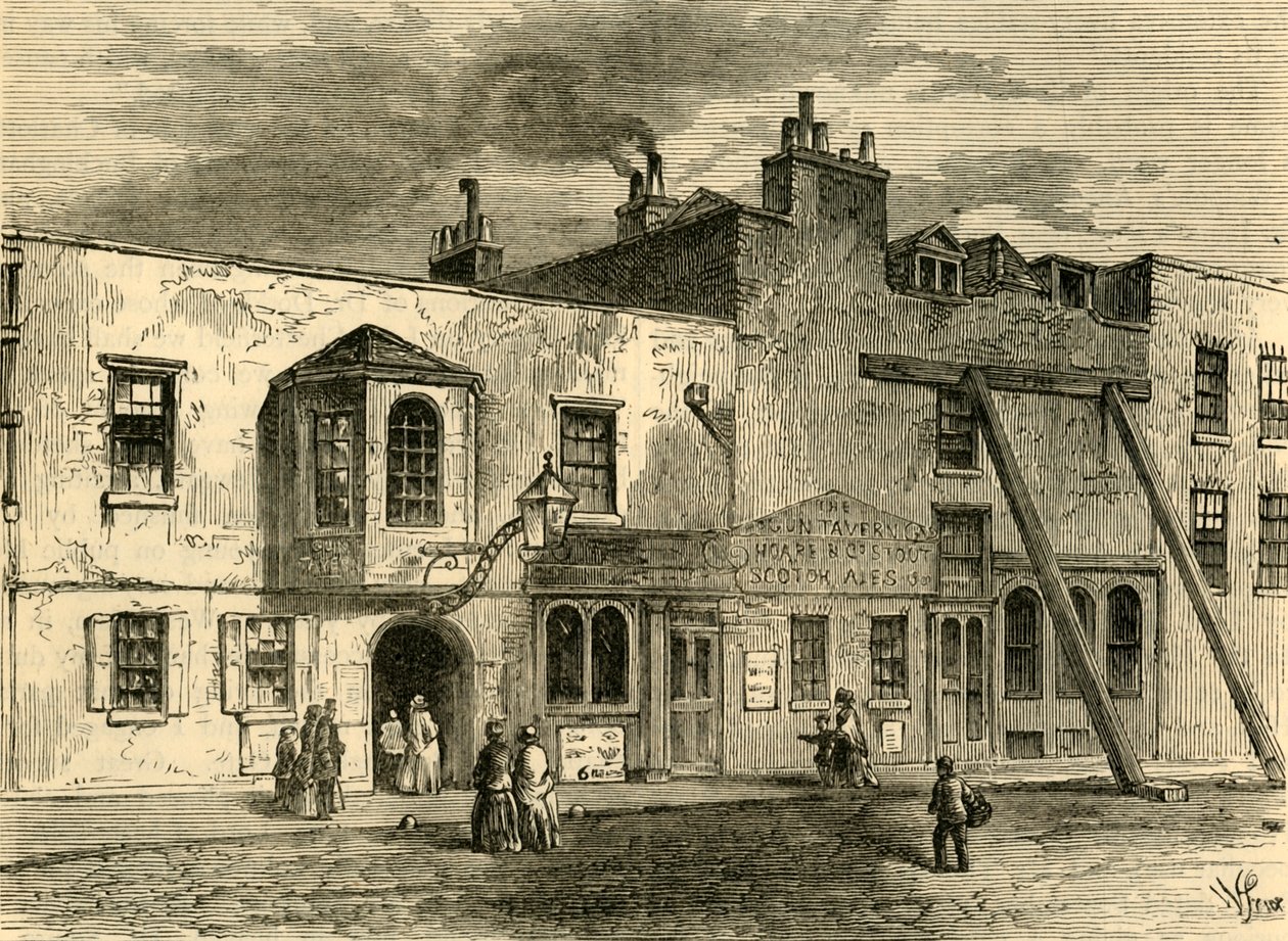 La Taverne du Pistolet, 1820, vers 1876 - Unbekannt