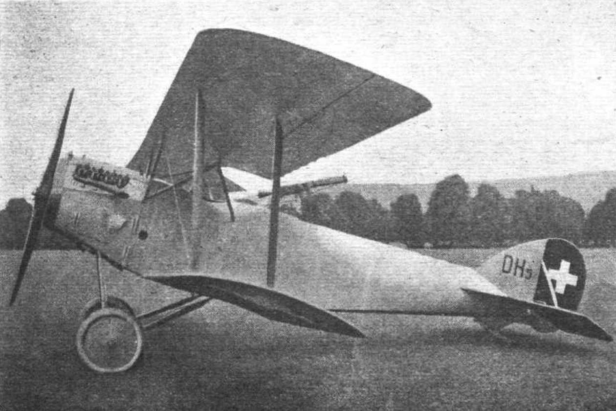 Le chasseur Hæfeli DH-5 de Suisse - Unbekannt
