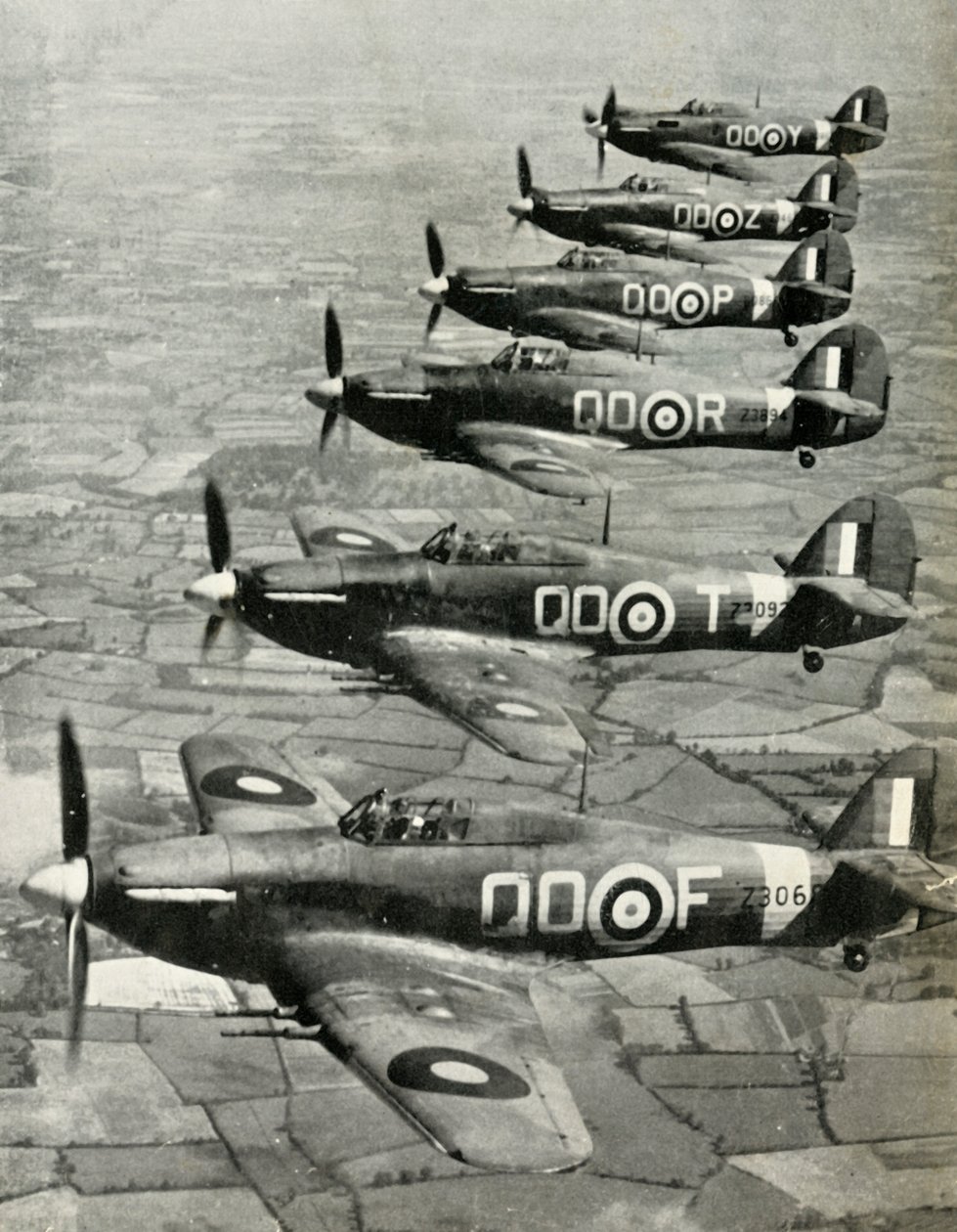 Le Hawker Hurricane, 1941 - Unbekannt