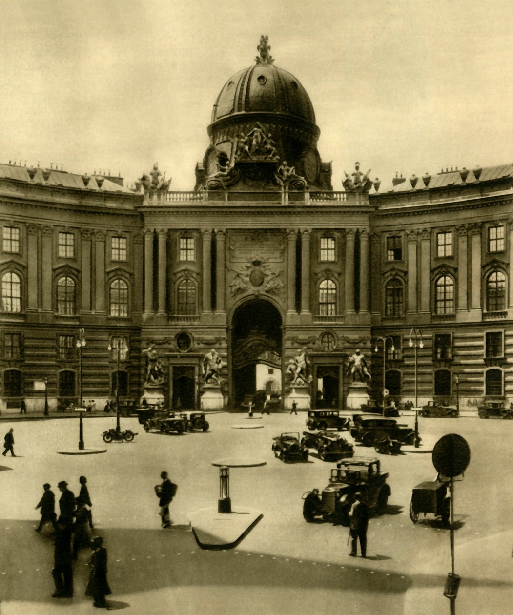 Le Hofburg, Vienne, Autriche, vers 1935 - Unbekannt