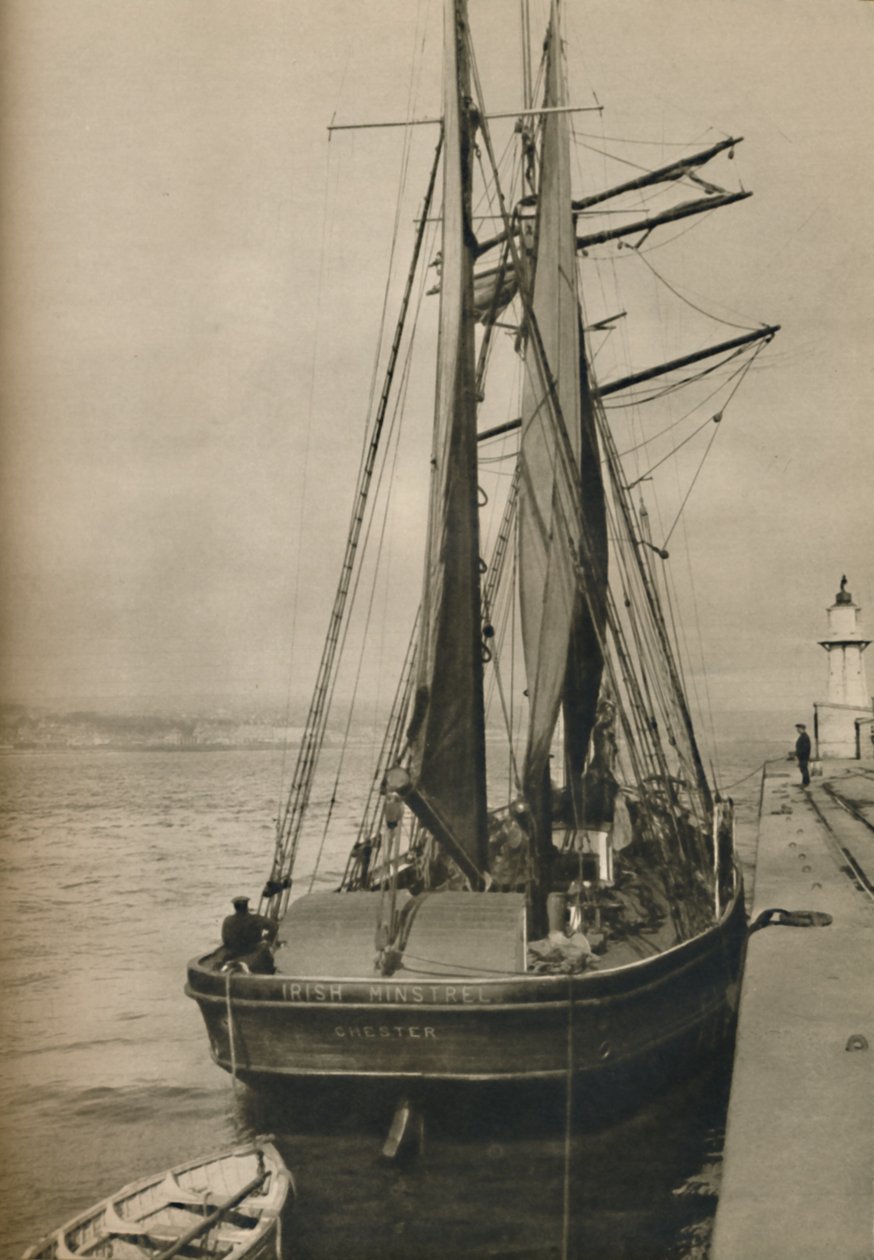 Le Ménestrel irlandais, une goélette à trois mâts, 1937 - Unbekannt
