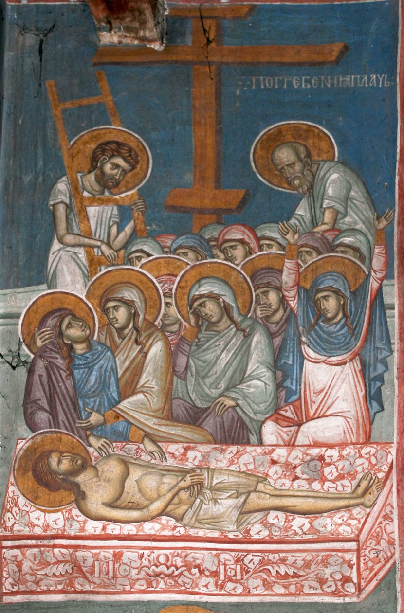 La Lamentation sur le Christ, vers 1350 - Unbekannt