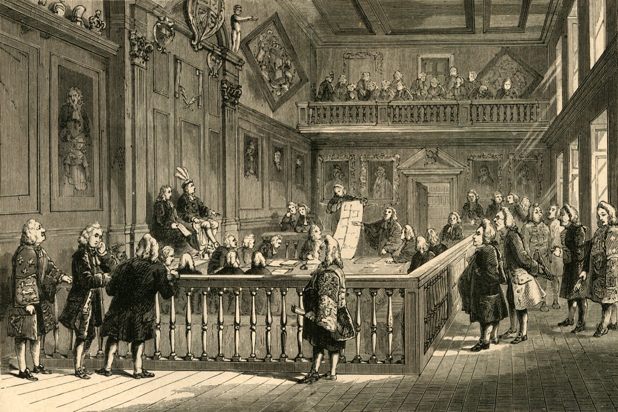 La dernière cour héraldique, 1897 - Unbekannt