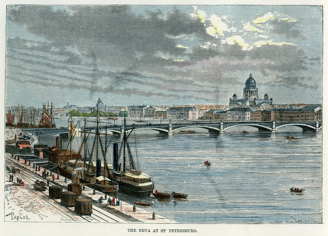 La Neva à Saint-Pétersbourg, Russie - Unbekannt