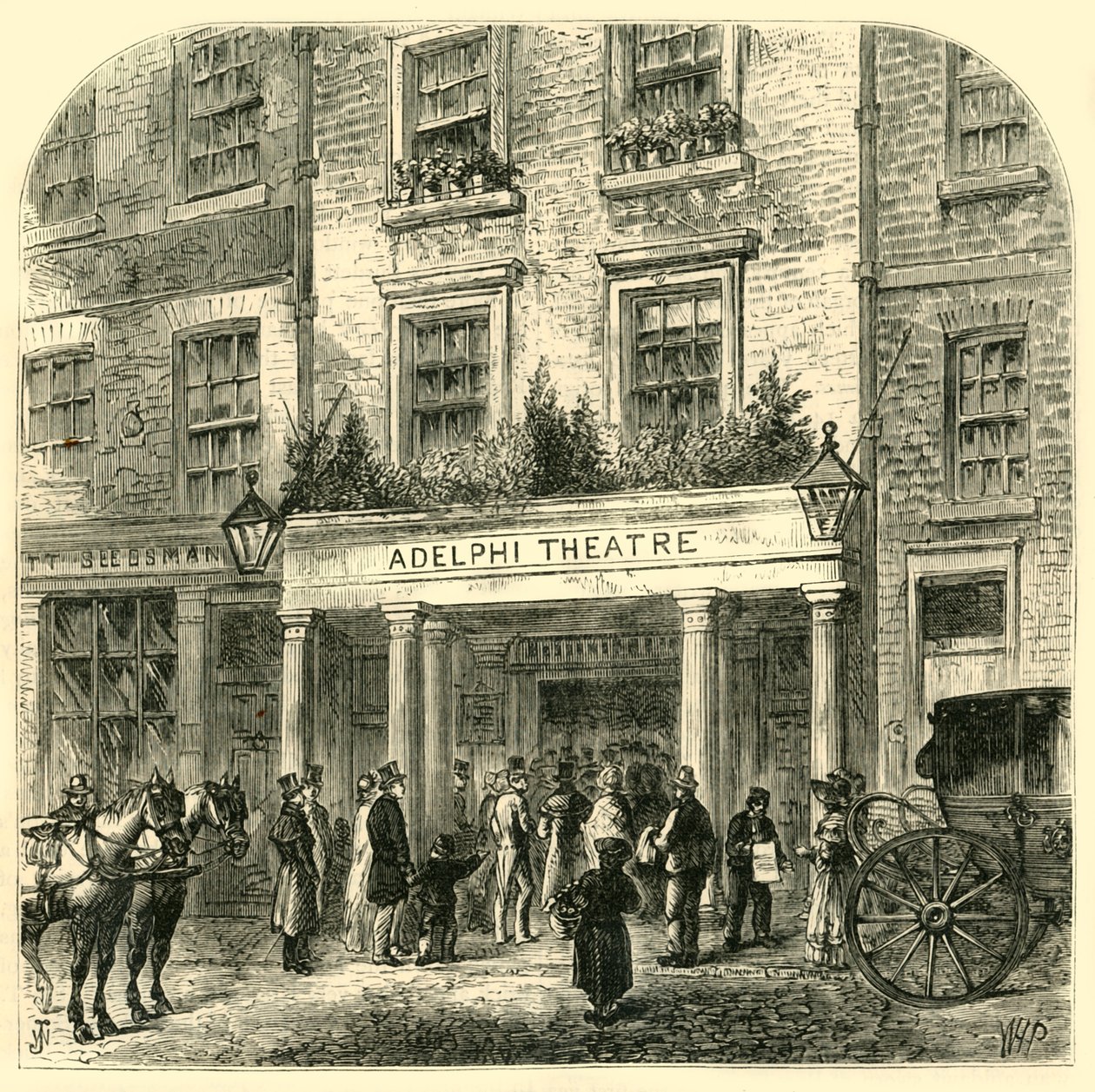Le Vieux Théâtre Adelphi, 1881 - Unbekannt
