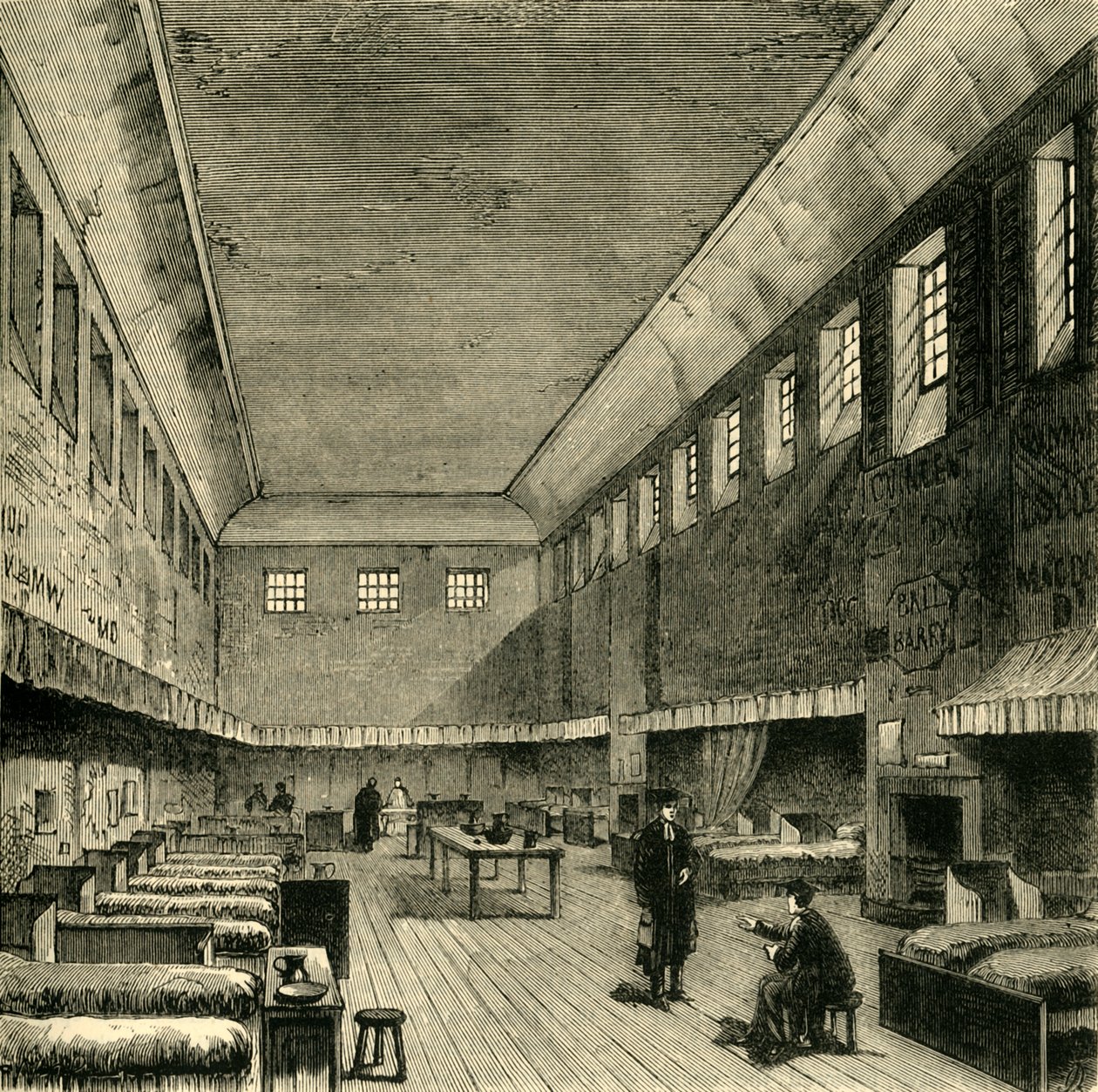 Le vieux dortoir en 1840, 1881 - Unbekannt