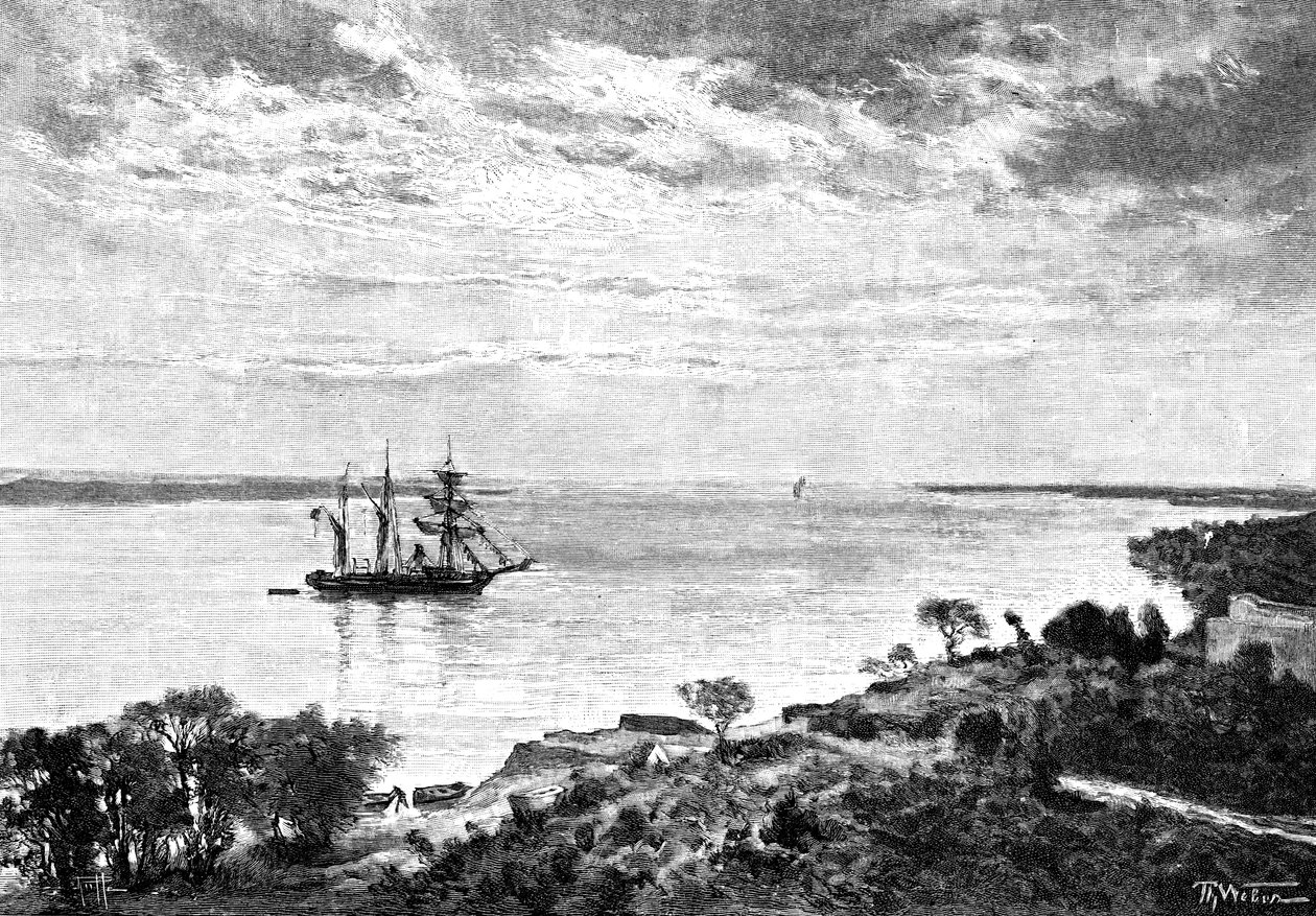 Le fleuve Paraná, Amérique du Sud, 1895 - Unbekannt